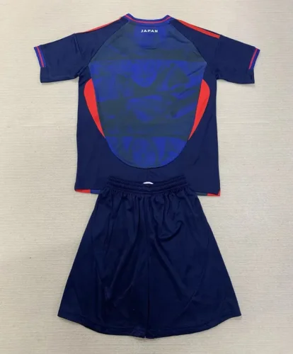 24-25 Japan Blue Red Special Edition Kids Soccer Jersey