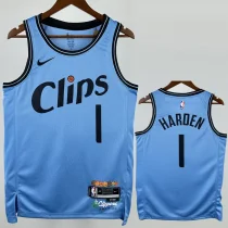 24-25 Clippers HARDEN #1 Blue City Edition Top Quality Hot Pressing NBA Jersey 24-25 Clippers HARDEN #1 Blue City Edition Top Quality Hot Pressing NBA Jersey