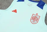 24-25 Spain Light blue Tank top and shorts suit