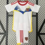 2024 Venezuela Away Kids Soccer Jersey