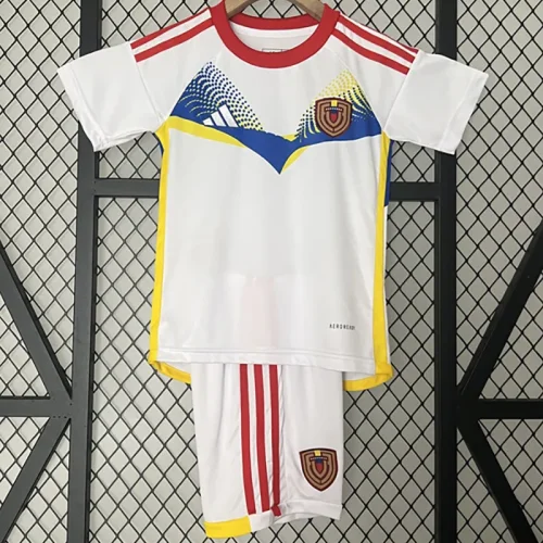 2024 Venezuela Away Kids Soccer Jersey