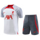 23-24 LIV White Training Short Suit (灰袖)