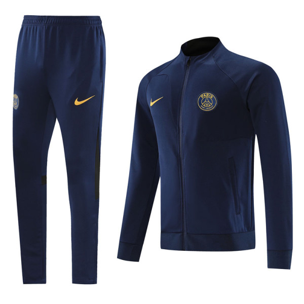 23-24 PSG Royal Blue Jacket Tracksuit