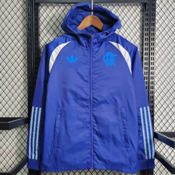 24-25 Flamengo Blue Windbreaker