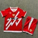 24-25 Rayo Vallecano Away Kids Soccer Jersey