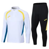 2024 JOM White Half Pull Tracksuit (半拉链)