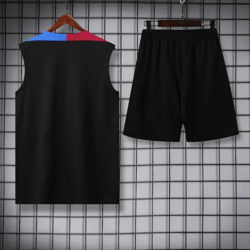 24-25 BAR Black Tank top and shorts suit