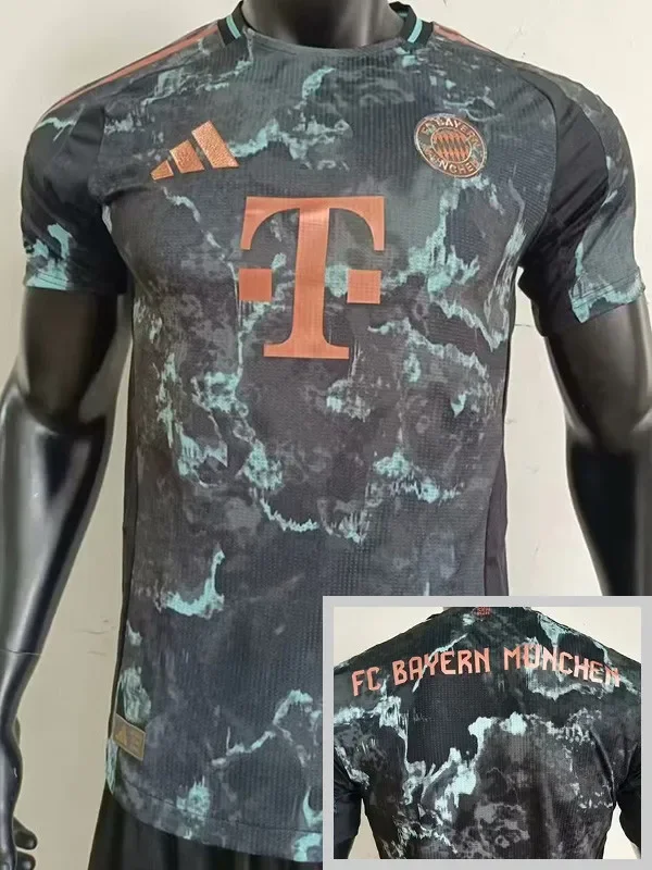 24-25 Bayern Away Player Version Soccer Jersey