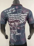 25-26 Man City Grey Red Limited Edition Player Version Soccer Jersey