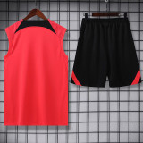 23-24 PSG Pink Ren Tank top and shorts suit