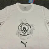 2024 Man City White Special Edition Training Shirts (白龙标)