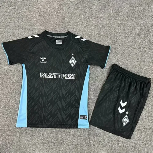 24-25 Werder Bremen Third Kids Soccer Jersey