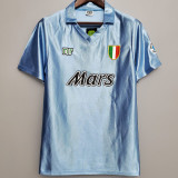 1990-1991 Napoli Home Retro Soccer Jersey