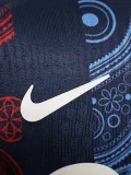 24-25 BAR Royal blue Special Edition Player Version Soccer Jersey