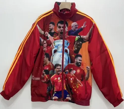 24-25 Spain Red Special Edition Double sided windbreaker (双面风衣)