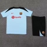 24-25 BAR Light blue Training Short Suit