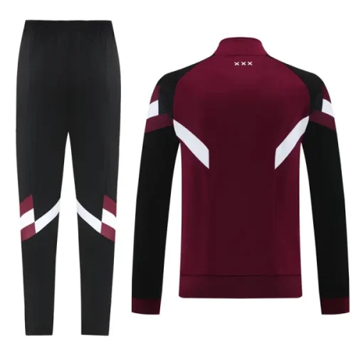 24-25 Ajax Jujube red Jacket Tracksuit #08