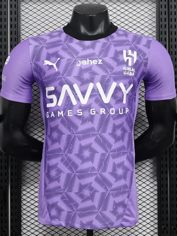 24-25 Al-Hilal Third Player Version Soccer Jersey