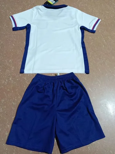 2024 England Home Kids Soccer Jersey