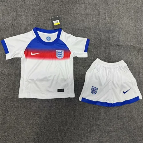 25-26 England W Home Kids Soccer Jersey