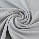 2023 NK ND02 Grey Short-sleeved Trouser Suit