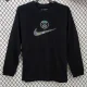 24-25 PSG High Quality Black Casual Long sleeve T-shirt NK