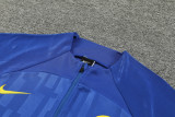 23-24 INT Blue Half Pull Tracksuit (半拉链)