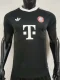 24-25 Bayern Black Goalkeeper Player Version Soccer Jersey