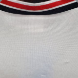 1985 Man Utd Away White Retro Soccer Jersey