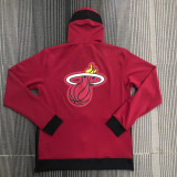 2022 Miami Heat Player GI Red Zip hoodie Jacket