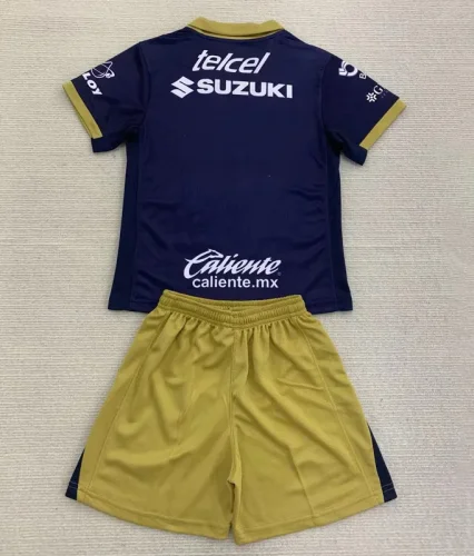 24-25 Pumas UNAM Away Kids Soccer Jersey