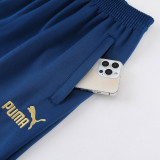 23-24 Man City Royal Blue Jacket Tracksuit #05