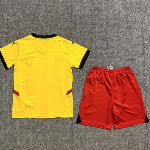 24-25 RC Lens Home Kids Soccer Jersey