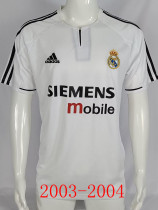 2003-2004 RMA Home Retro Soccer Jersey