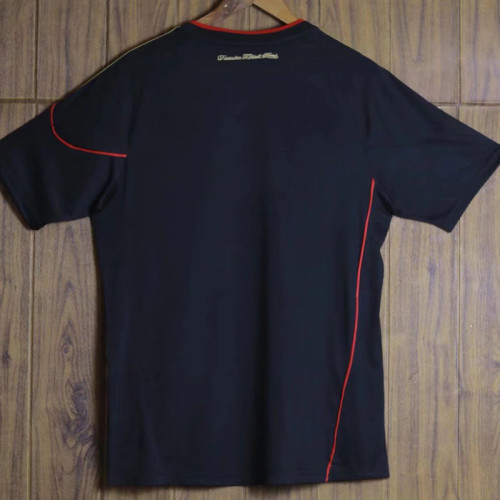 2010 Germany Black Retro Soccer Jersey