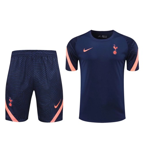 23-24 ottenham Short Sleeve Training Suit with Shorts Set