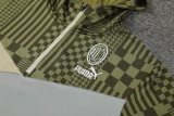 23-24 ACM Light Green Hoodie Jacket Tracksuit