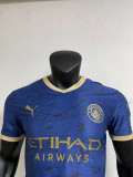 2023 Man City Special Edition Blue Player Version Soccer Jersey