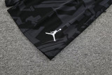 23-24 PSG Black Grey Training Short Suit
