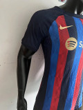 22-23 BAR Home Player Version Soccer Jersey