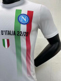 2023 Napoli CAMPION Player Version White T-Shirts