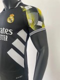 25-26 RMA Black Special Edition Player Version Training Shirts 黄袖边