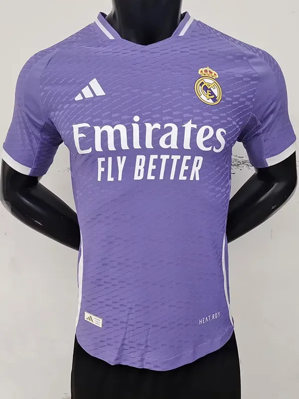 24-25 RMA Purple Player Version Soccer Jersey 紫