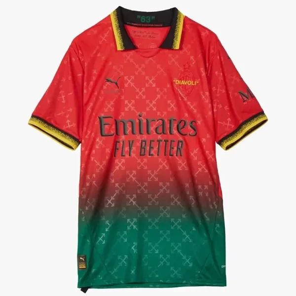 24-25 ACM Red Green Special Edition Fans Soccer Jersey