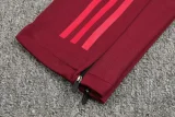 2024-25 Bayern Deep Red Kids Half Pull Tracksuit (童装)(半拉链)