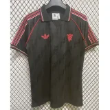 24-25 Man Utd Black Special Edition Fans Soccer Jersey