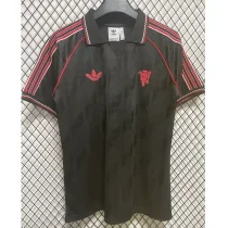 24-25 Man Utd Black Special Edition Fans Soccer Jersey