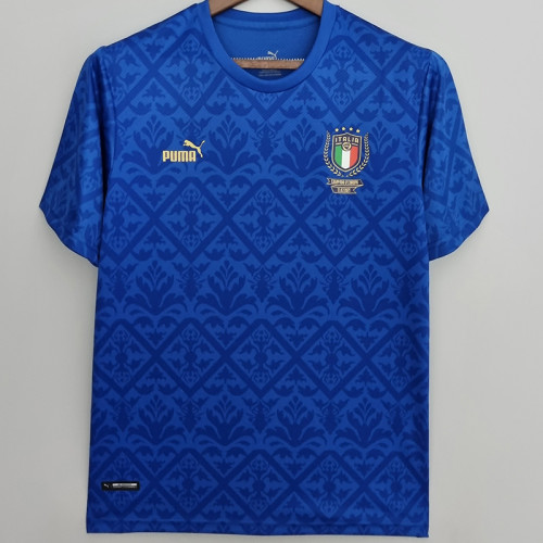 2022 Italy European Champion Special Edition Blue Soccer Jersey