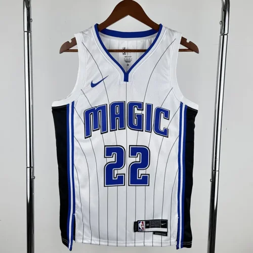 22-23 Magic WAGNER #22 White Home Top Quality Hot Pressing NBA Jersey