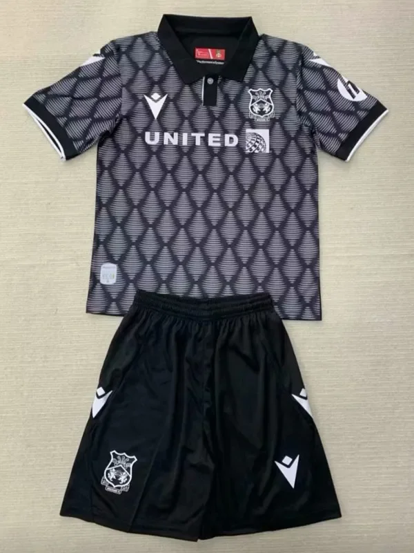 24-25 Wrexham FC Third Kids Soccer Jersey
